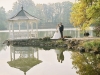 Свадьба в замке Штирин - беседка во Французском парке