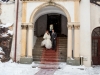 Свадьба в замке Збирог - выход из часовни