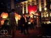 Свадьба в отеле Кемпински - запуск лампионов