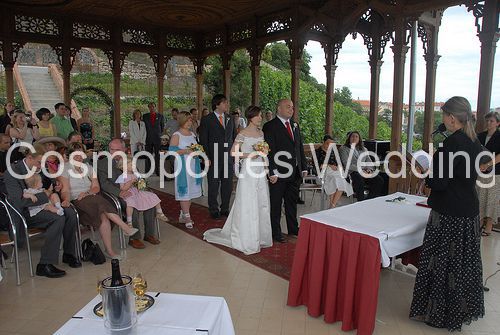 Свадьба в Виноградной беседке в Праге